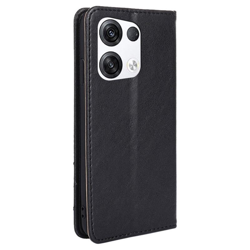 Capa De Celular Para Oppo Reno 8 Pro Flip Rebites Decorativos