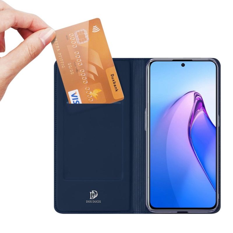 Capa De Celular Para Oppo Reno 8 Pro Flip Skin Pro Dux Ducis