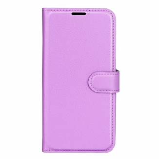 Capa De Couro Para Oppo Reno 8 Pro Clássico