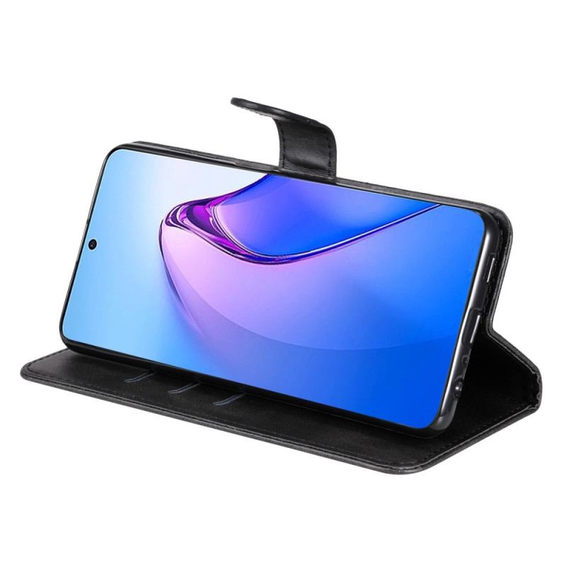 Capa Em Pele Para Oppo Reno 8 Pro Carteira