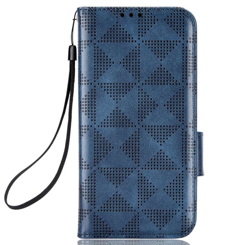 Capa Flip Para Oppo Reno 8 Pro De Cordão Fecho Alça Dupla