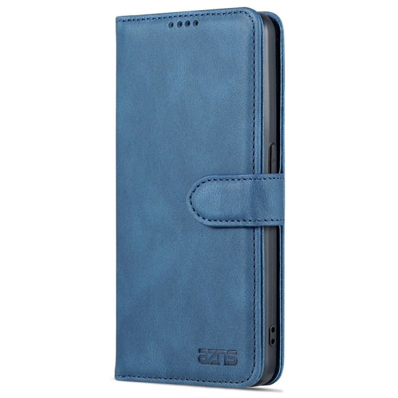 Capa Flip Para Oppo Reno 8 Pro Efeito Couro Vintage Azns