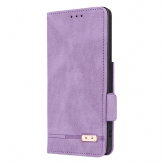 Capa Flip Para Oppo Reno 8 Pro Elegância Sutil