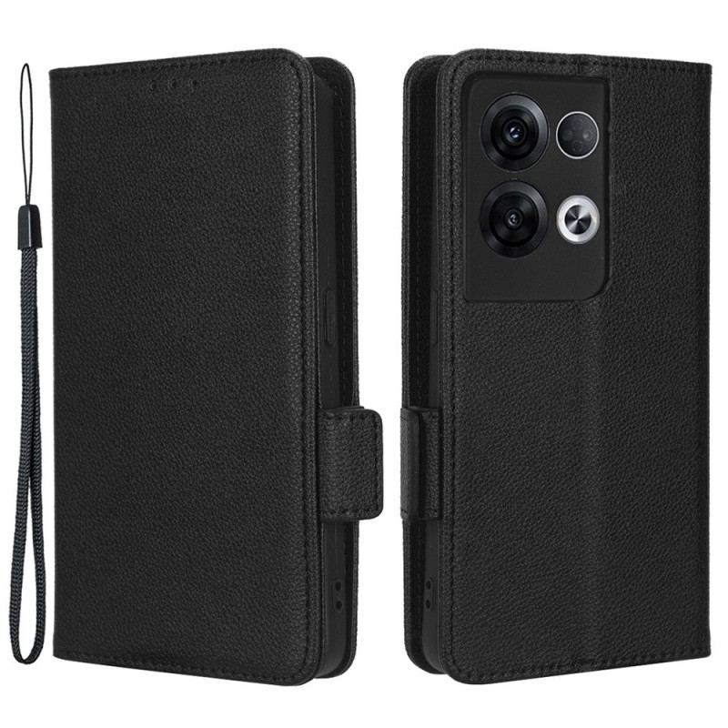 Capa Flip Para Oppo Reno 8 Pro Ultrafino