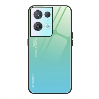 Capa Para Oppo Reno 8 Pro Acredite Vidro Temperado