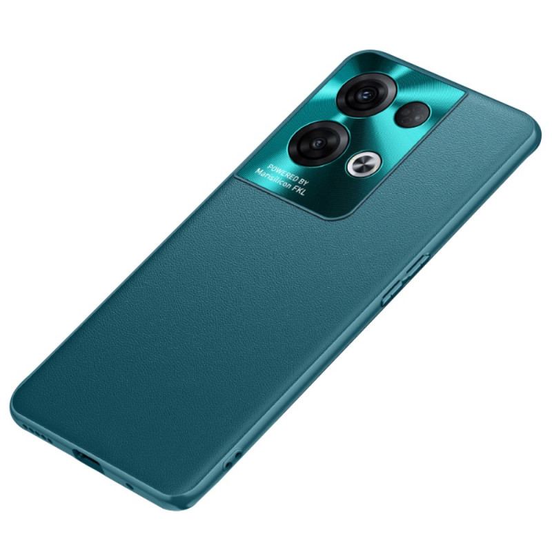 Capa Para Oppo Reno 8 Pro Couro Falso Premium