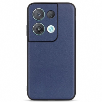 Capa Para Oppo Reno 8 Pro Couro Legitimo