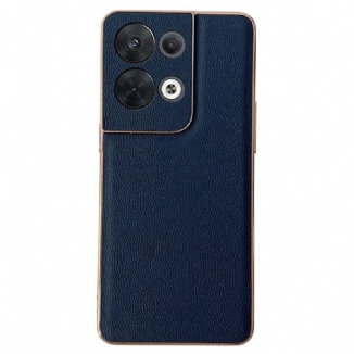 Capa Para Oppo Reno 8 Pro Couro Premium Genuíno