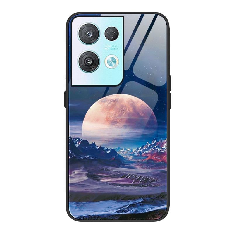 Capa Para Oppo Reno 8 Pro Vidro Temperado Espacial