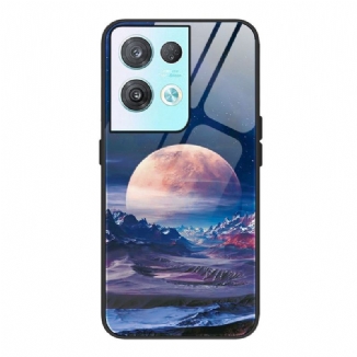 Capa Para Oppo Reno 8 Pro Vidro Temperado Espacial