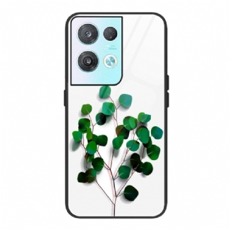 Capa Para Oppo Reno 8 Pro Vidro Temperado Vegetal