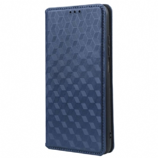 Capa De Celular Para Vivo Y16 Flip Textura 3d