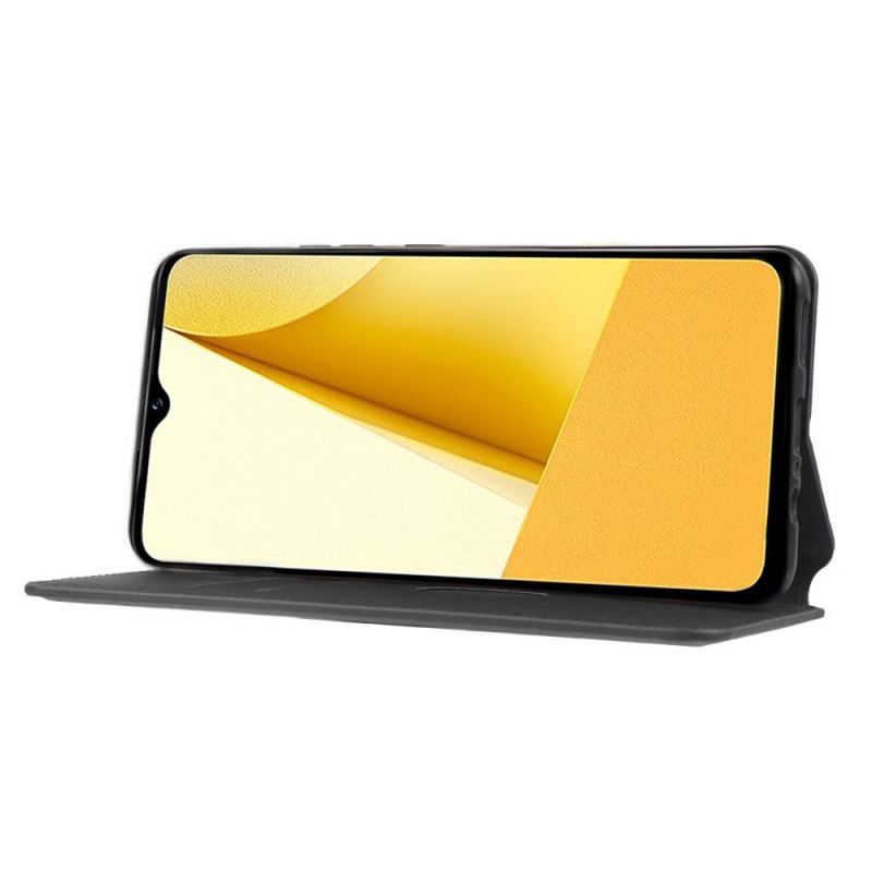 Capa De Celular Para Vivo Y16 Flip Textura 3d