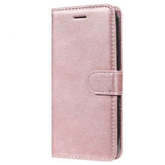 Capa Flip Para Vivo Y16 De Cordão Estilo De Couro Com Tiras