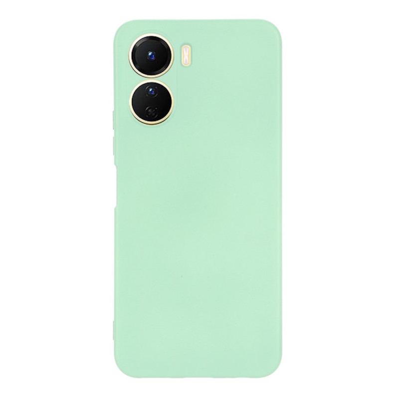 Capa Para Vivo Y16 Silicone Líquido Com Cordão