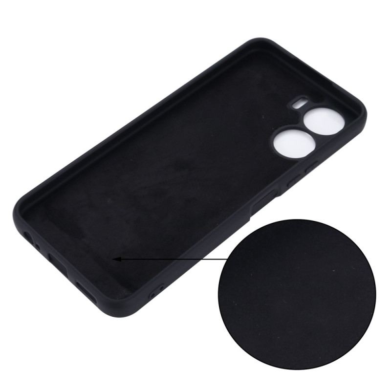 Capa Para Vivo Y16 Silicone Líquido Com Cordão