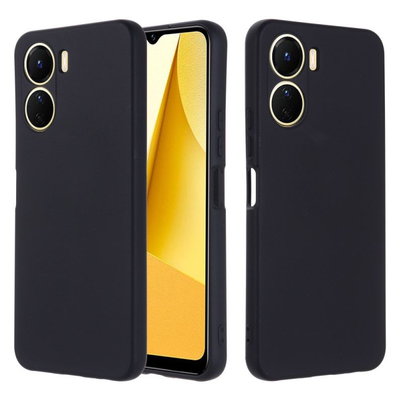 Capa Para Vivo Y16 Silicone Líquido Com Cordão