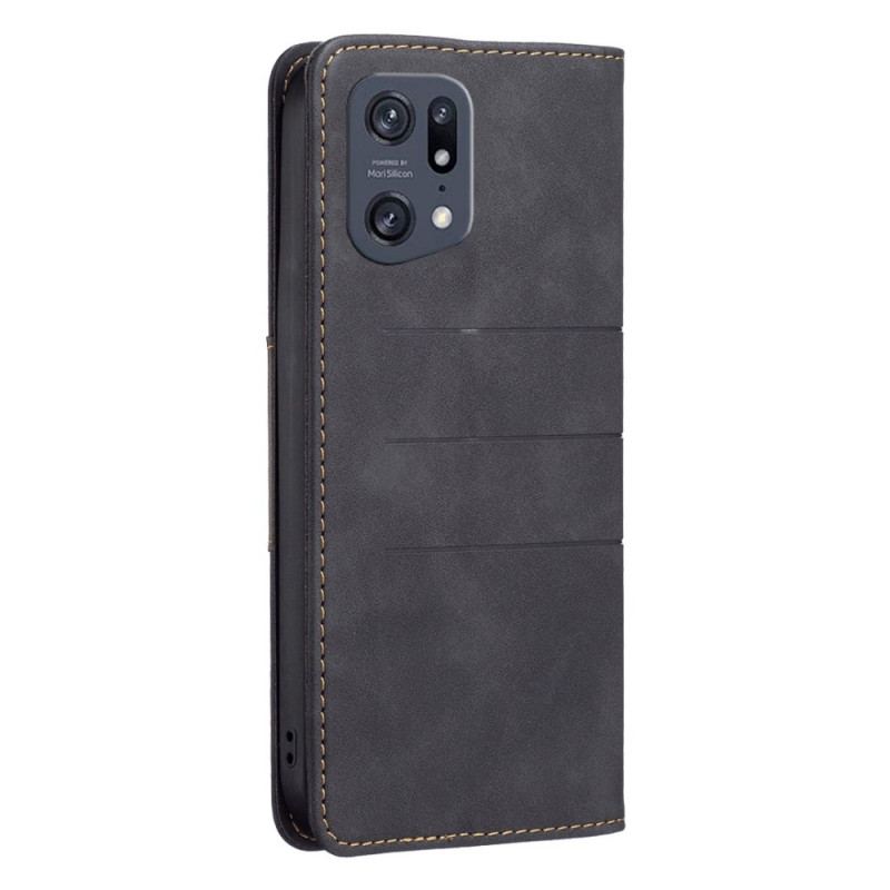 Capa De Celular Para Oppo Find X5 Pro Flip Cor Binfen