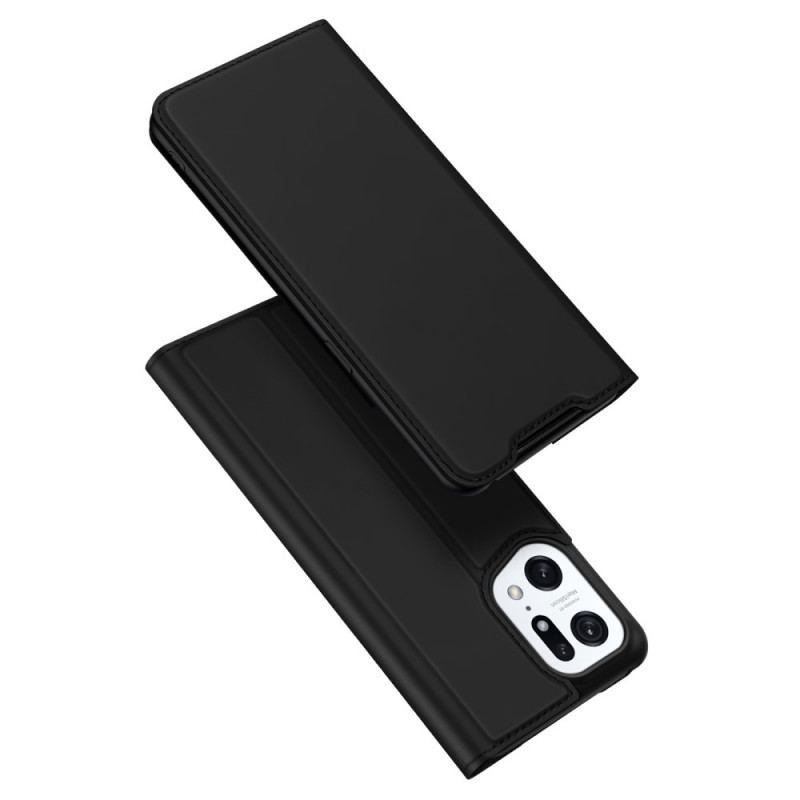 Capa De Celular Para Oppo Find X5 Pro Flip Skin Pro Series Dux Ducis