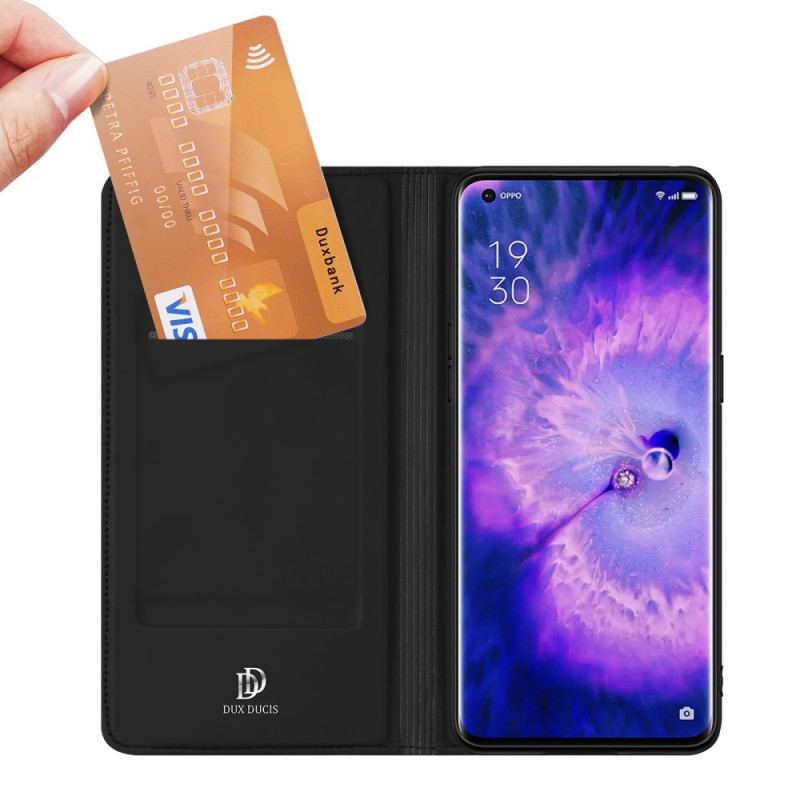 Capa De Celular Para Oppo Find X5 Pro Flip Skin Pro Series Dux Ducis