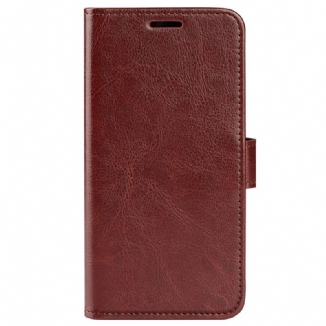 Capa Em Pele Para Oppo Find X5 Pro Couro Falso Vintage