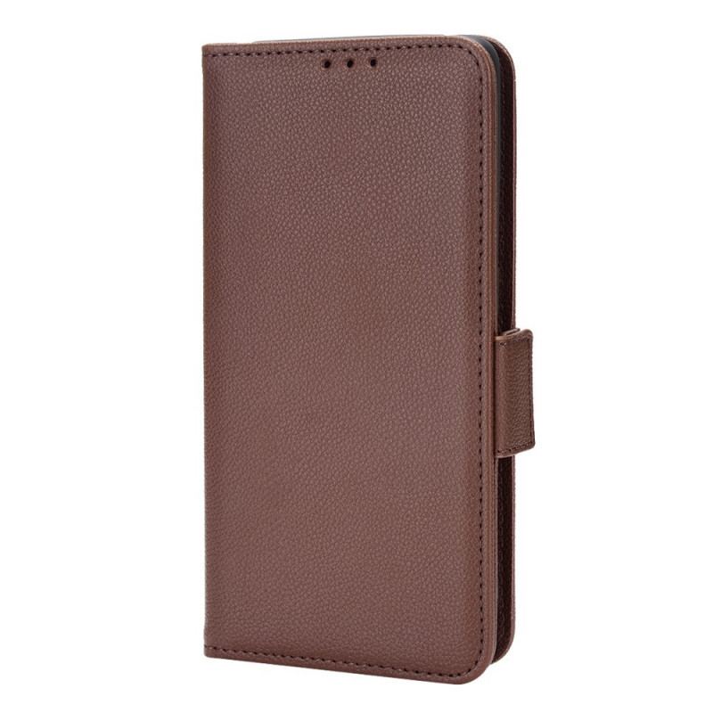 Capa Flip Para Oppo Find X5 Pro Estilo Tradicional De Couro Lichia