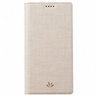 Capa Folio Para Oppo Find X5 Pro Vili Textura De Tecido