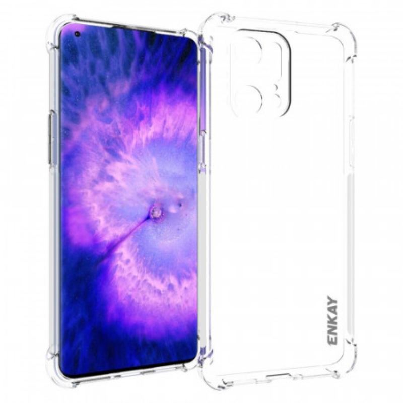 Capa Para Oppo Find X5 Pro Enkay Transparente