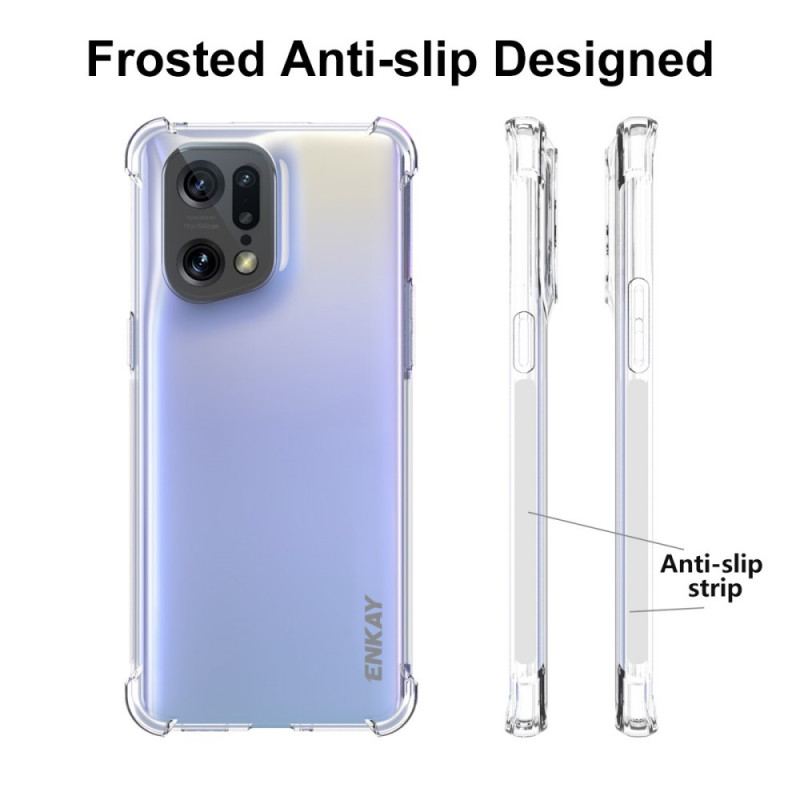 Capa Para Oppo Find X5 Pro Enkay Transparente