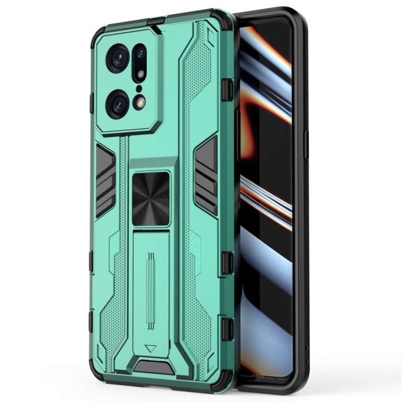 Capa Para Oppo Find X5 Pro Suporte Removível Vertical E Horizontal