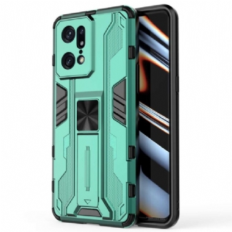 Capa Para Oppo Find X5 Pro Suporte Removível Vertical E Horizontal