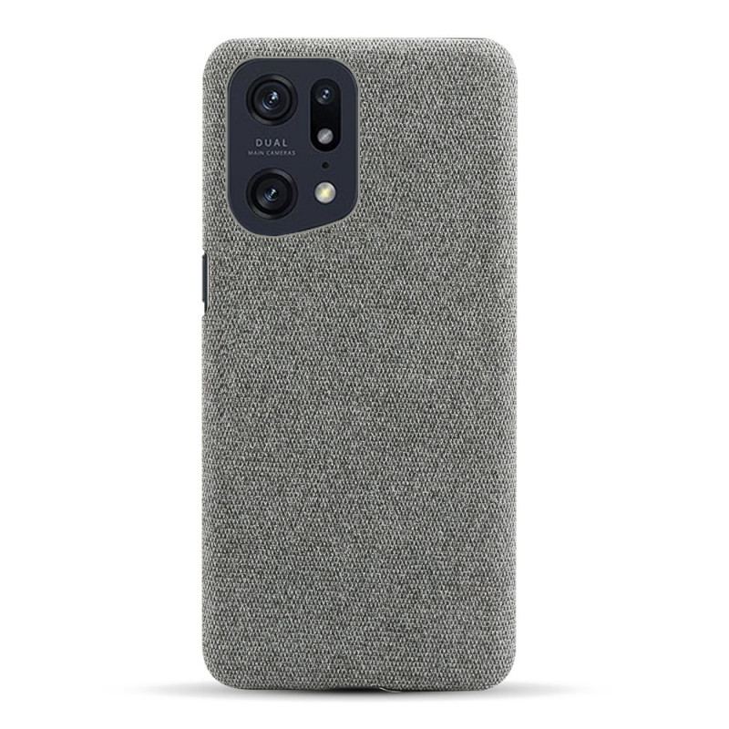 Capa Para Oppo Find X5 Pro Tecido