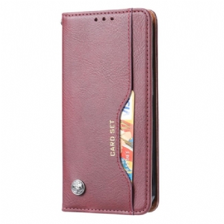 Capa De Celular Para iPhone 15 Flip Conjunto De Cartas