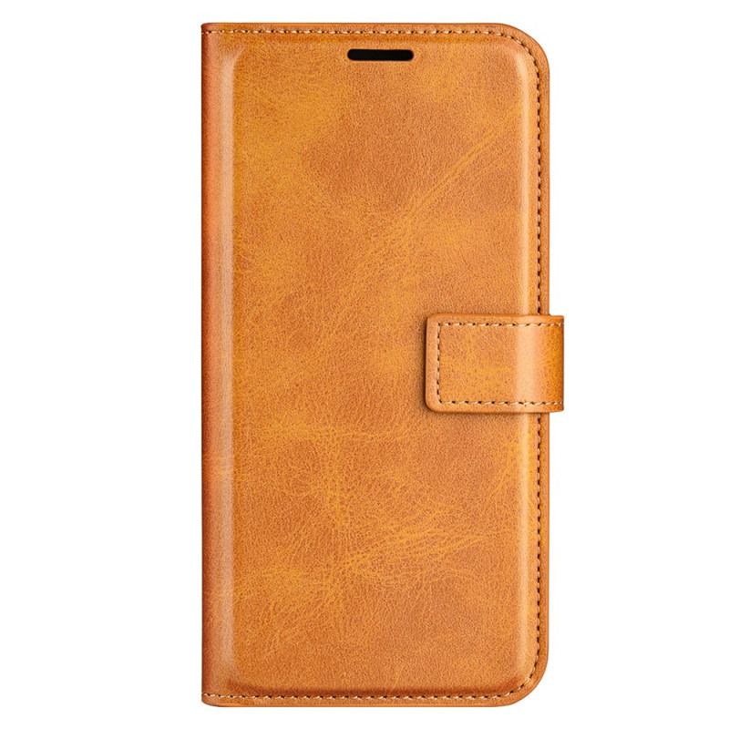 Capa Flip Para iPhone 15 Estilo Couro