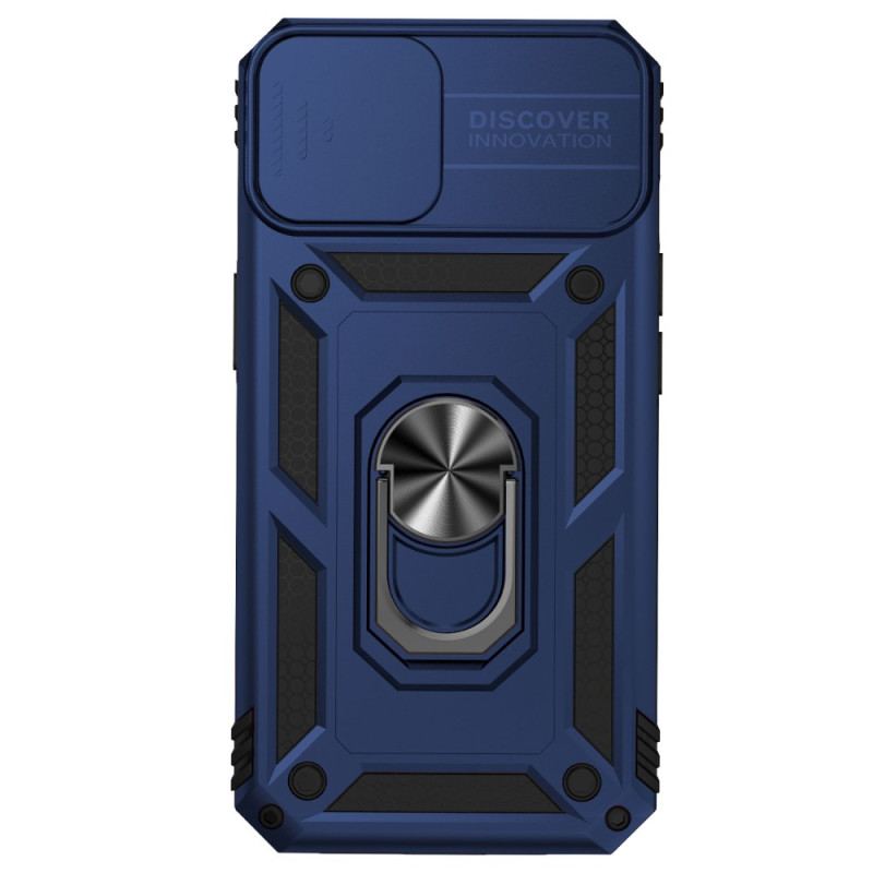 Capa Para iPhone 15 Anel De Suporte E Protetor De Lente