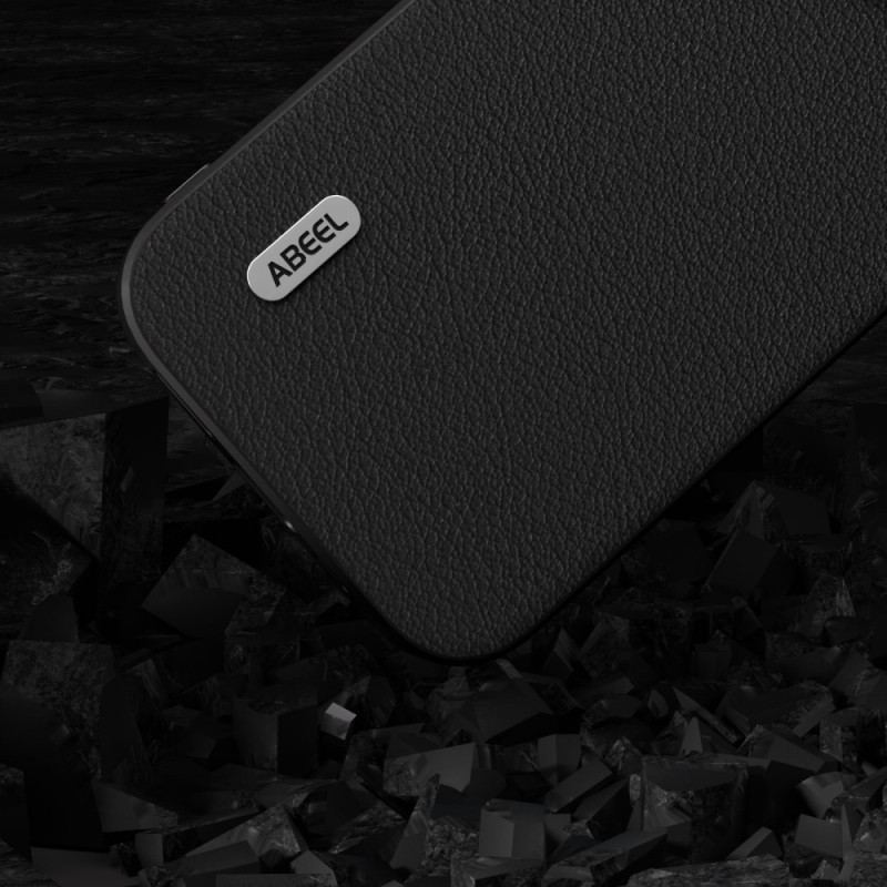 Capa Para iPhone 15 Couro Genuíno Abeel