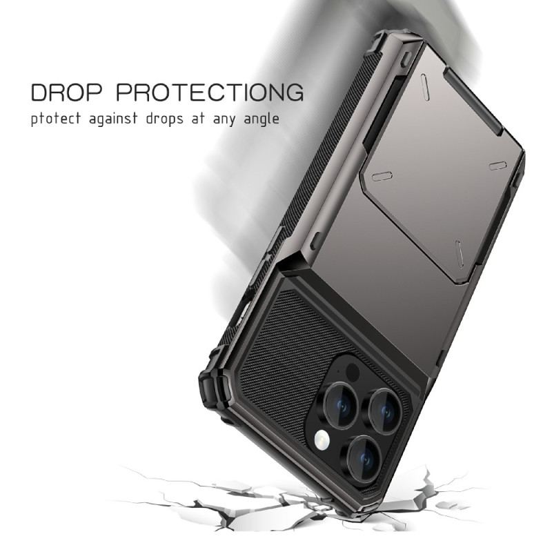 Capa Para iPhone 15 Porta-cartões Estilo Flip