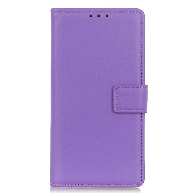 Capa De Couro Para Samsung Galaxy A03 Couro Sintético Liso