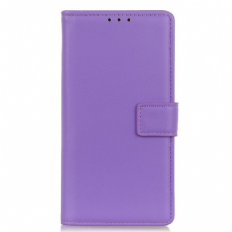 Capa De Couro Para Samsung Galaxy A03 Couro Sintético Liso