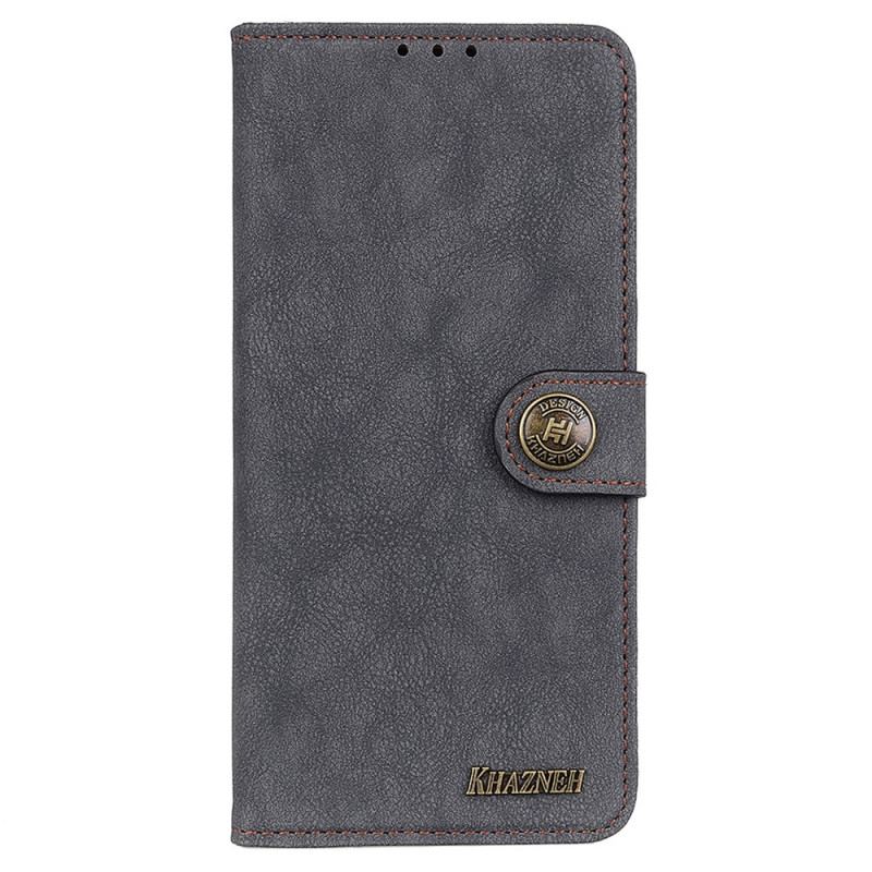 Capa Flip Para Samsung Galaxy A03 Couro Dividido Retrô Khazneh