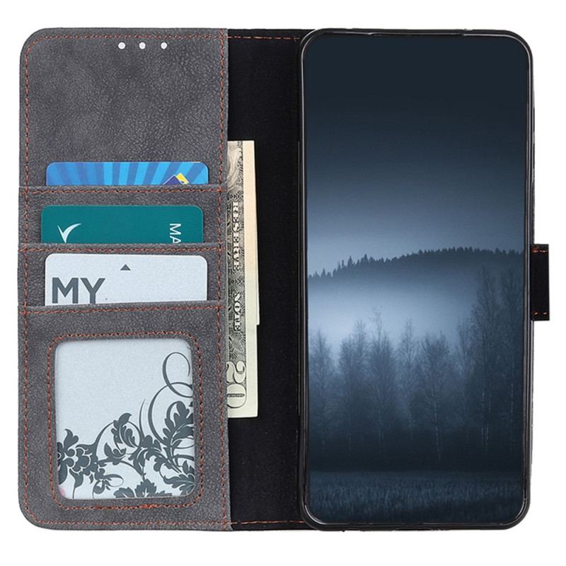 Capa Flip Para Samsung Galaxy A03 Couro Dividido Retrô Khazneh