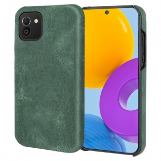 Capa Para Samsung Galaxy A03 Novas Cores Elegância Efeito Couro