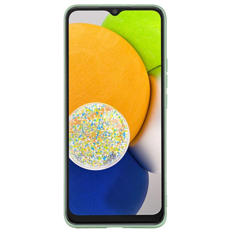 Capa Para Samsung Galaxy A03 Silicone Líquido Com Cordão