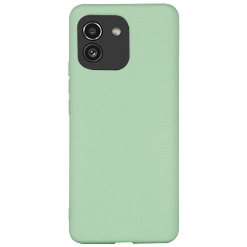 Capa Para Samsung Galaxy A03 Silicone Líquido Com Cordão