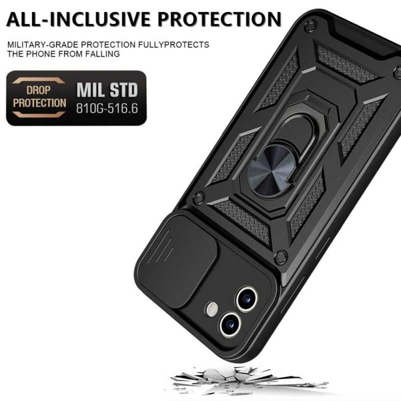 Capa Para Samsung Galaxy A03 Suporte E Protetores Para Lentes De Design