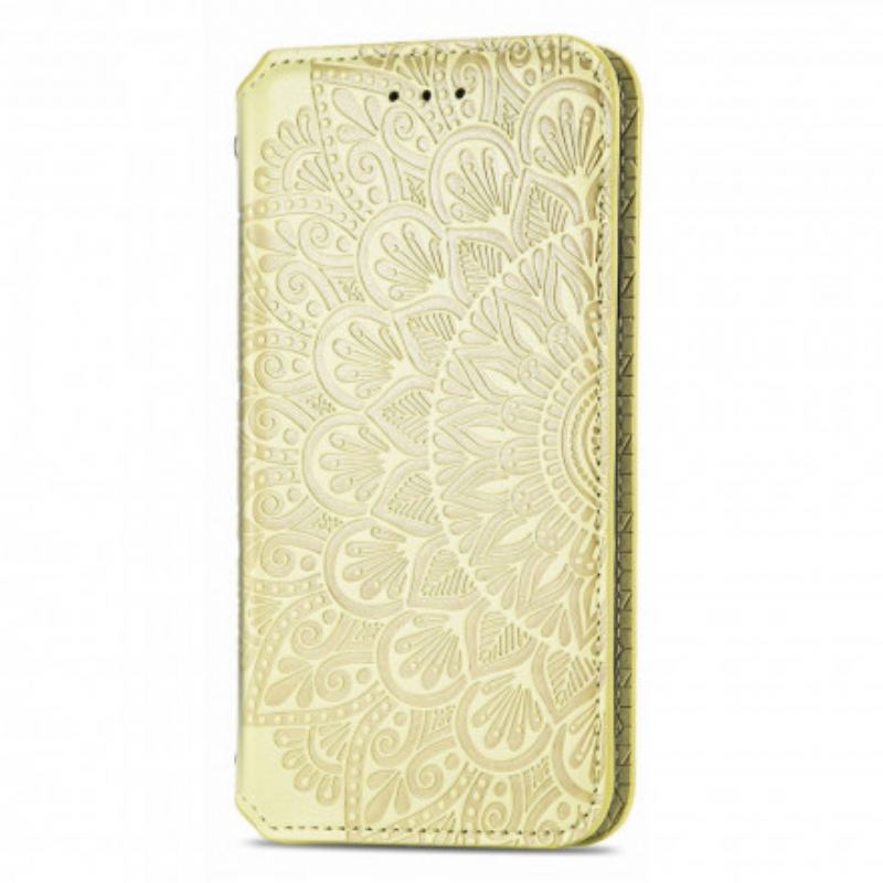 Capa De Celular Para Motorola Edge 20 Lite Flip Mandala