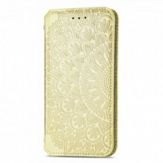 Capa De Celular Para Motorola Edge 20 Lite Flip Mandala