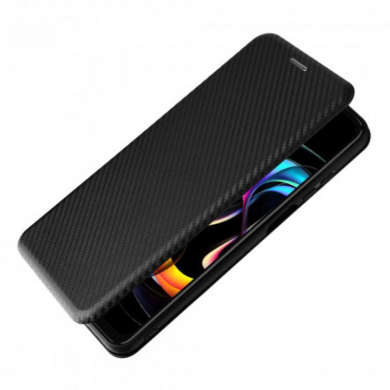 Capa De Celular Para Motorola Edge 20 Lite Flip Silicone De Carbono Colorido