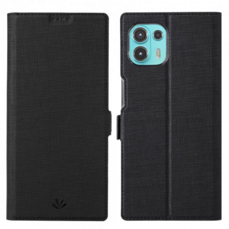 Capa De Celular Para Motorola Edge 20 Lite Flip Vili Texturizada