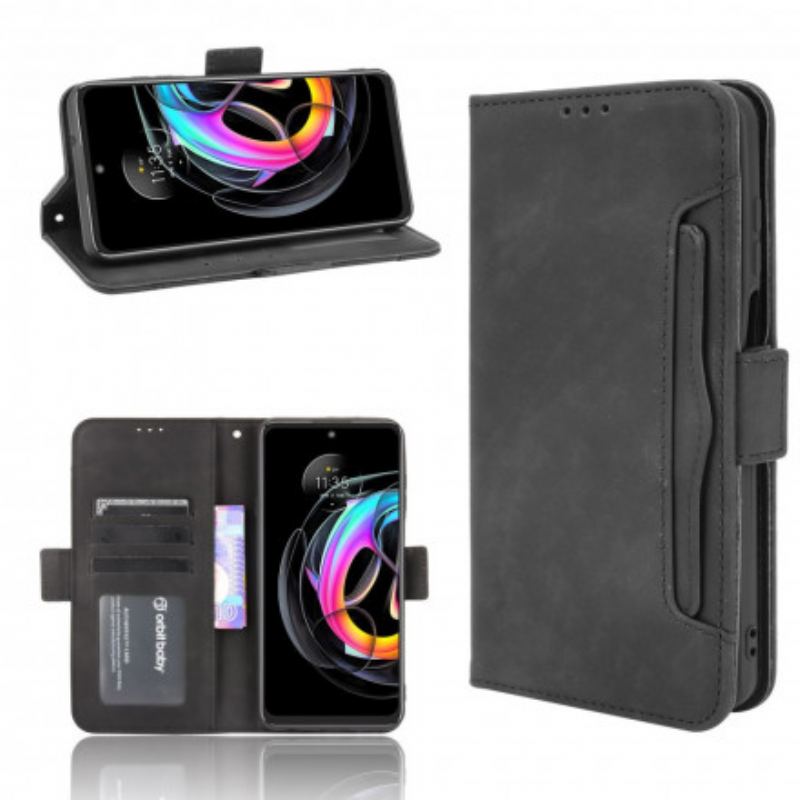 Capa Flip Para Motorola Edge 20 Lite Multi-card Premier Class